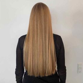 Balayage with toning, plex and a women's haircut