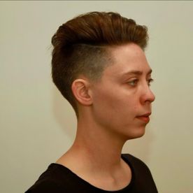 Women's haircut